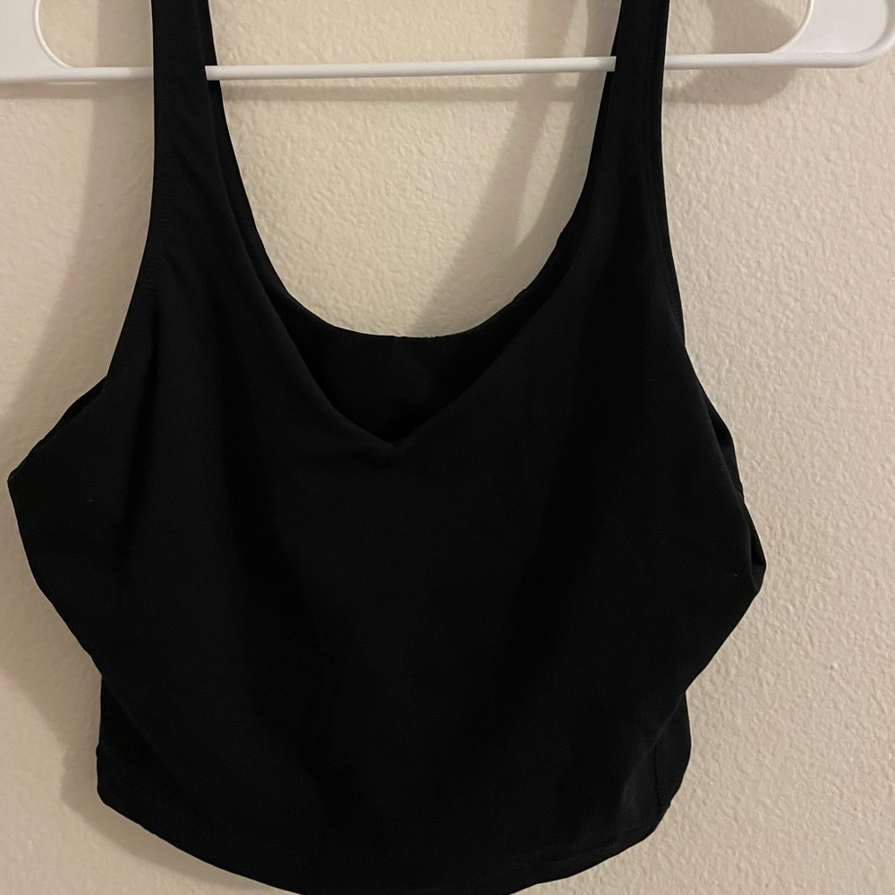 Black bra top / gym / casual wear